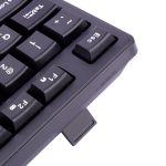 کیبورد حرفه‌ای D-NET DT-994 | حروف فارسی | کابل 1.6 متری | پایه تنظیم ارتفاع - Image 6