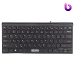 کیبورد ارگونومیک SADATA SK-202 | حروف فارسی | کابل 1.5 متری | کلیدهای مولتی‌مدیا